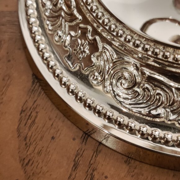 Silver Plated Candelabra - Picture 4 of 5